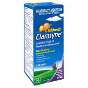 Claratyne Children's Allergy & Hayfever Relief Syrup (Grape Flavour) 60ml