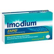 Imodium Zapid Tab X 6