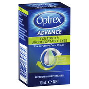 Optrex Advance for Tired & Uncomfortable Eyes Preservative Free Drops 10ml