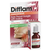 Difflam Sore Throat Gargle with Iodine Concentrate 15ml