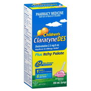 ClaratyneDES Children's Hayfever & Allergy Relief Syrup (Bubblegum Flavour) 100ml