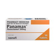 Panamax Paracetamol 500mg Tablets X 50 (Limit 1 per order)