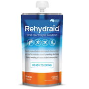 Rehydraid Oral Electrolyte Solution Ready To Drink Orange 250ml Aged Smart