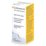 Cationorm Preservative Free Eye Drop Emulsion Dry Eye Relief 10ml