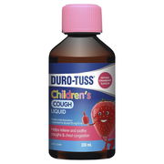 Duro-Tuss Children's Cough Liquid Strawberry 200ml Aged Smart