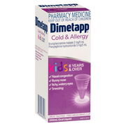 Dimetapp Cold & Allergy Kids 6 Years+ 200ml