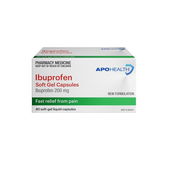 ApoHealth Ibuprofen 200mg Soft Gel Cap X 40