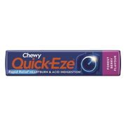 Quick-Eze Rapid Relief Chewy Forest Berry Antacid Tab X 8