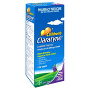 Claratyne Children's Allergy & Hayfever Relief Syrup (Grape Flavour) 120ml