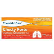 Chemists' Own Chesty Forte Tab X 100 Aged Smart