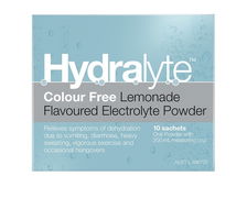 Hydralyte Electrolyte Powder Sachets (Lemonade Flavour) X 10 Aged Smart