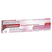 Canesten 1 Day Thrush Treatment Internal Cream 5g Aged Smart