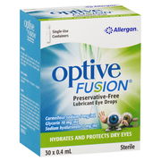 Optive Fusion Eye Drops 0.4ml X 30 Vials