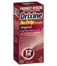 Drixine 12 Hour Relief No Drip Formula Original Pump Mist Nasal Spray 15ml