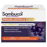 Sambucol Immune Defence Forte High Strength Cap X 30 Aged Smart