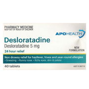 ApoHealth Desloratadine 5mg Tab X 40 (Generic for Desonex)