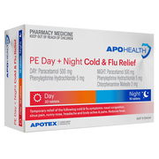 ApoHealth PE Day + Night Cold & Flu Relief Tab X 48