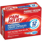 Naproxen Pain Relief Liquid Cap X 30