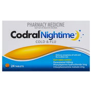 Codral Nightime Cold & Flu Tab X 24 Aged Smart