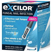 Excilor Nail Fungus Treatment Solution & Brush 3.3ml Aged Smart
