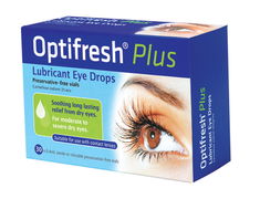 Optifresh Plus Lubricant Eye Drops 0.4ml X 30