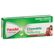 Panadol Child Chewable Cherry Flavour Tab X 24
