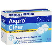 Aspro Clear Tab X 60 Aged Smart