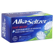 Alka Seltzer Effervescent Tab (Lemon Lime) X 20