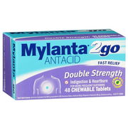 Mylanta 2 Go Antacid Double Strength Tab X 48