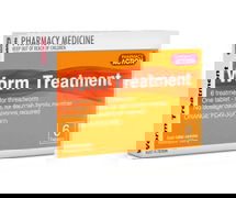 Pharmacy Action Worm Treatment Tab X 6 (Generic for Vermox)