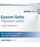 ApoHealth Epsom Salts Magnesium Sulfate 375g
