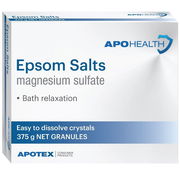 ApoHealth Epsom Salts Magnesium Sulfate 375g