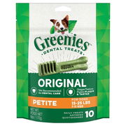 Greenies Dental Treats for Dogs Original - Petite (7 - 11kg) 170g
