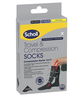 Scholl Flight Socks Compression Hosiery Black (Size: Large M9-12)