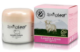 Spring Leaf Lanolin Cream With Vitamin E 100g