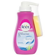 Veet Hair Removal Cream In Shower for Sensitive Skin 400ml