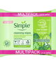 Simple Kind To Skin Biodegradable Cleansing Facial Wipes X 50 (2 X 25 Pack)