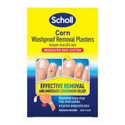 Scholl Corn Removal Plasters Washproof X 8