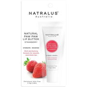 Natralus Natural Paw Paw Lip Butter (Strawberry) 8g