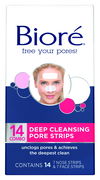 Biore Deep Cleansing Pore Strips Combo Pack X 14