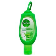 Dettol Instant Hand Sanitiser Refresh with Clip 50ml