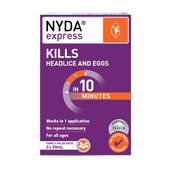 Brauer NYDA Express Head Lice Treatment (Family Pack) 50ml X 2