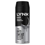 Lynx Antiperspirant Black 165ml
