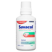 Colgate Savacol Antiseptic Mouth & Throat Rinse ALCOHOL FREE 300ml
