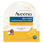 Aveeno Skin Relief Moisturising Foot Mask (1 Pair) Aged Smart