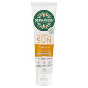 Dermaveen Sensitive Sun SPF 50+ Moisturising Face & Body Cream 100g Aged Smart