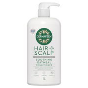 DermaVeen Oatmeal Hair Conditioner for Sensitive Scalps 1 Litre