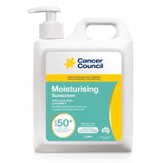 Cancer Council Moisturising Sunscreen SPF 50+ 1 Litre Aged Smart