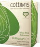 Cottons Pads Ultra-Thin Regular with Wings X 14