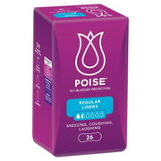 Poise Liners Regular X 26